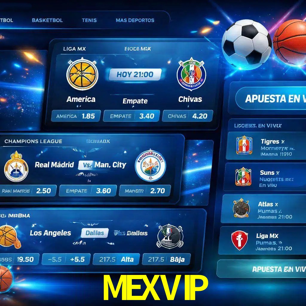 Mercados de apuestas deportivas MEXVIP para jugadores en México